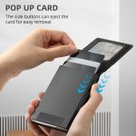 Suteni H19 Litchi Grain 2-in-1 MagSafe Abnehmbare Kartenbox Rückseite Handyhülle – Bild 4