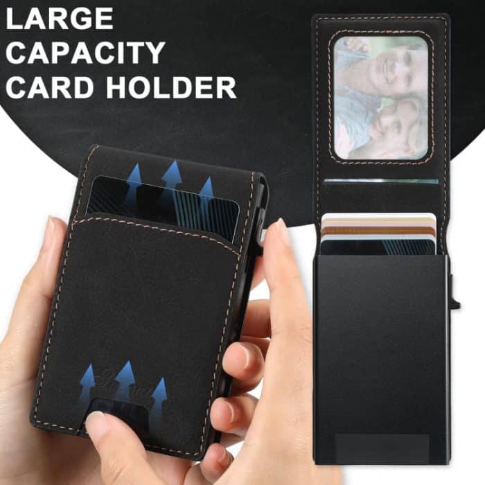 Suteni H19 Litchi Grain 2-in-1 MagSafe Abnehmbare Kartenbox Rückseite Handyhülle, For iPhone 16e, For iPhone 16 Pro Max, For iPhone 16 Pro, For iPhone 16 Plus, For iPhone 16, For iPhone 15 Pro Max, For iPhone 15 Pro, For iPhone 15 Plus, For iPhone 15... – Bild 6