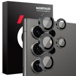 NORTHJO Kameraobjektivschutz CD Metallring Hartglasfolie