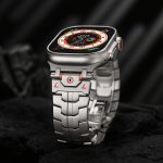 Uhrenarmband aus Metall mit Iron Man-Schmetterlingsschnalle aus Edelstahl, For Apple Watch 46mm / 49mm / 45mm / 44mm, For Apple Watch 42mm / 41mm / 40mm / 38mm – Bild 6