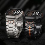 Uhrenarmband aus Metall mit Sicherheitsschnalle aus Edelstahl von Iron Man, For Apple Watch 46mm / 49mm / 45mm / 44mm, For Apple Watch 42mm / 41mm / 40mm / 38mm – Bild 3