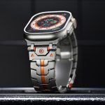 Uhrenarmband aus Metall mit Sicherheitsschnalle aus Edelstahl von Iron Man, For Apple Watch 46mm / 49mm / 45mm / 44mm, For Apple Watch 42mm / 41mm / 40mm / 38mm – Bild 7