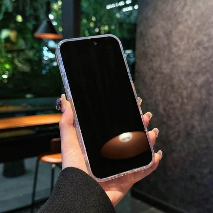 Glänzende, farbbeschichtete, stoßfeste MagSafe-Telefonhülle – Bild 3