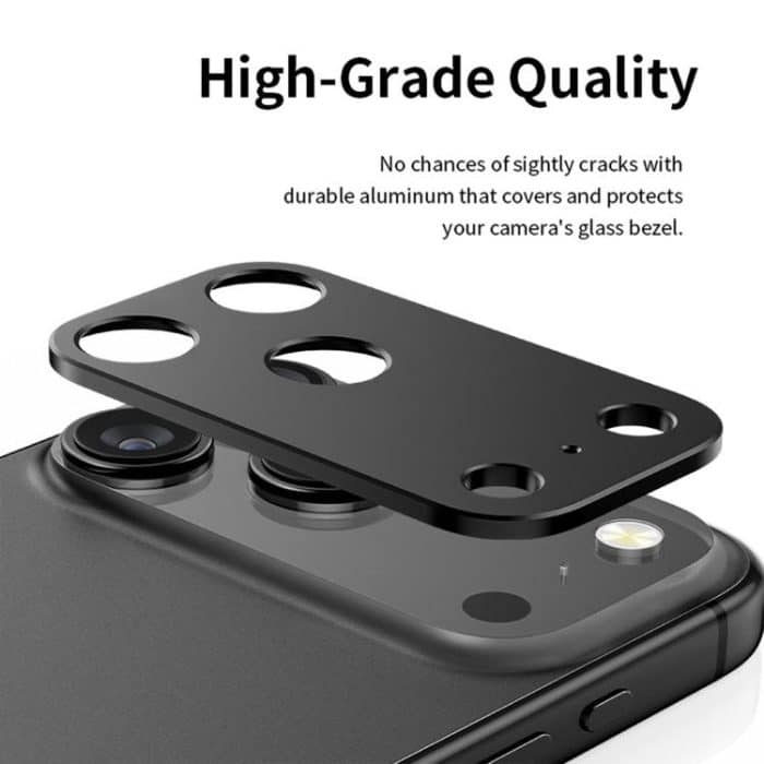 Kalebol Metal Hollow Lens Protection Ring, For iPhone 16e – Bild 3