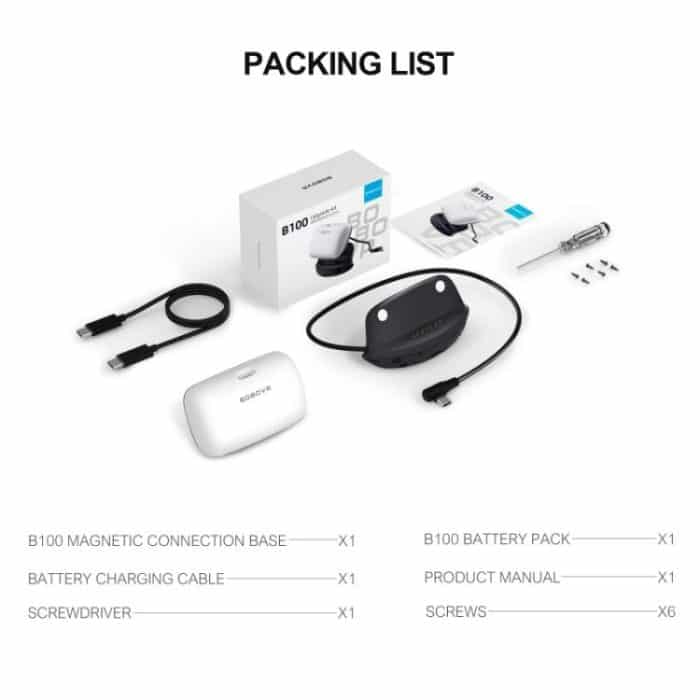 BOBOVR B100U Für BOBOVR M1 / ​​M2 / M3 Ersatz Batterie VR Kopfband Zubehör – Bild 6