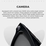 M01 Smart Glasses, with HD Camera, Support Bluetooth Call, AI Intelligent Translation – Bild 4