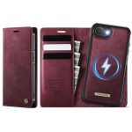 CaseMe C49 MagSafe RFID Blocking Detachable Wallet Leather Phone Case, For iPhone 14, For iPhone 14 Pro, For iPhone 14 Pro Max, For iPhone 13 Pro Max