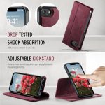 CaseMe C49 MagSafe RFID Blocking Detachable Wallet Leather Phone Case, For iPhone 14, For iPhone 14 Pro, For iPhone 14 Pro Max, For iPhone 13 Pro Max – Bild 5