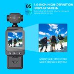 1080P Ultra-HD Clip Pocket Vlog Camera WiFi Portable Video Recorder Camera – Bild 12
