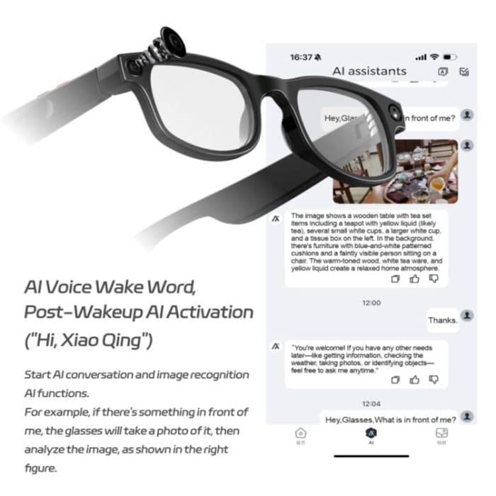 G1 Smart Glasses, Support AI Translation / Take Photos / AI Conversation – Bild 10