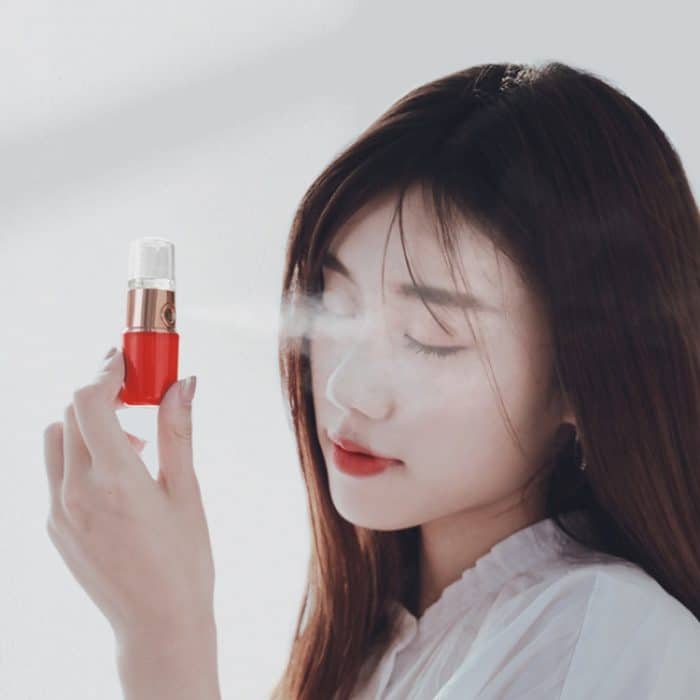 TBD0116780401C.jpg Lippenstift-Stil Handheld Mini FacialHydration Instrument Feuchtigkeitsmesser Automatischer Alkoholsprüher – Bild 1