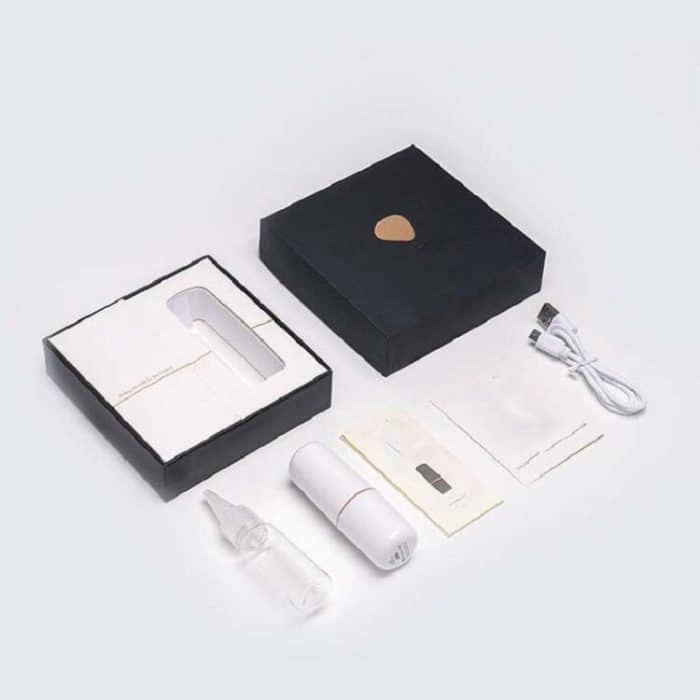 Lippenstift-Stil Handheld Mini FacialHydration Instrument Feuchtigkeitsmesser Automatischer Alkoholsprüher – Bild 4