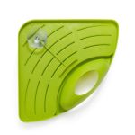 Praktisches Küchenspüle-Eckregal, Schwammhalter, wandmontiertes Tablett – Bild 5