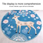 Kreisförmiger Wasseraufnahme-Teppich, Bodenmatte, Cartoon-Fußmatte,, Diameter: 40cm, Diameter: 60cm, Diameter: 80cm, Diameter: 100cm, Diameter: 120cm – Bild 7