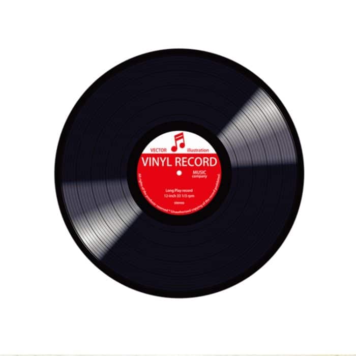 Kreative Retro 3D DVR Rekord Teppich Runde CD Boden Matte Wohnkultur Wohnzimmer Kind Schlafzimmer Dekoration Teppich, – Bild 2