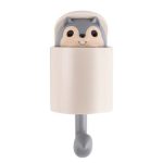 Eichhörnchen-Kreativhaken, stark klebend, zum Aufhängen an der Wand