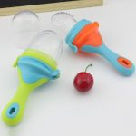 Babynahrungsergänzungsfutterautomat mit Frucht- und Gemüseschnuller für Kleinkinder, S, M, L – Bild 3