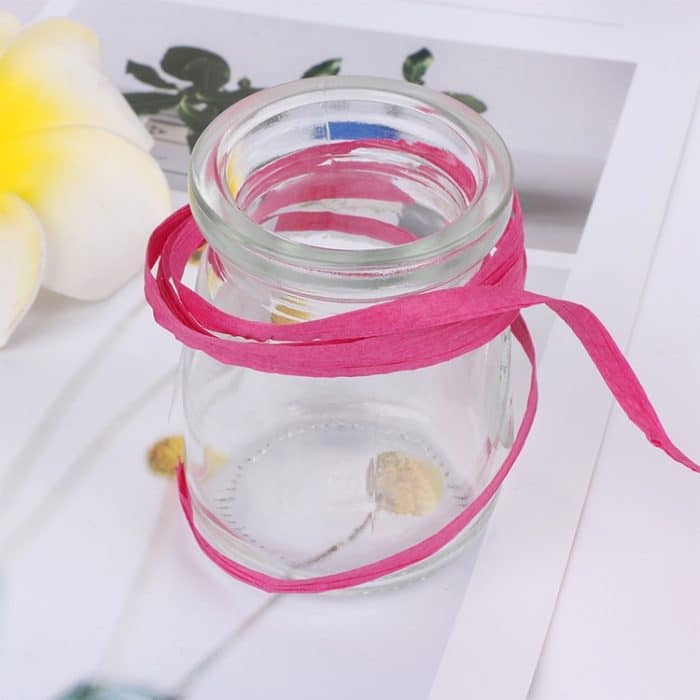 3 Stück 20 m Papierseil Bastband natürliche Spitze Seil Geschenkbox Verpackung DIY Dekoration – Bild 7