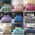 Prinzessinnen-Bettwäsche-Sets mit gewaschenem Ball, dekorativem Kissenbezug aus Mikrofaserstoff, Twin（One Pillowcase and One Quilt）, Queen（Two Pillowcase and One Quilt）, King（Two Pillowcase and One Quilt） – Bild 2