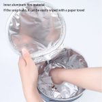 Runde Lunchtasche, isolierte Lunchbox, faltbare und tragbare Lunchtasche, L, M – Bild 4