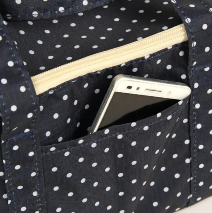 Große Oxford-Stoff-Isoliertasche, tragbare Lunchtasche, Farbe, quadratisch, Outdoor-Picknicktasche – Bild 5