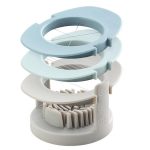 3-in-1-Multifunktions-Eierschneider, halbgeschnittenes Eierwerkzeug, Blue, Orange, Colorful – Bild 4