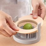 3-in-1-Multifunktions-Eierschneider, halbgeschnittenes Eierwerkzeug, Blue, Orange, Colorful – Bild 6