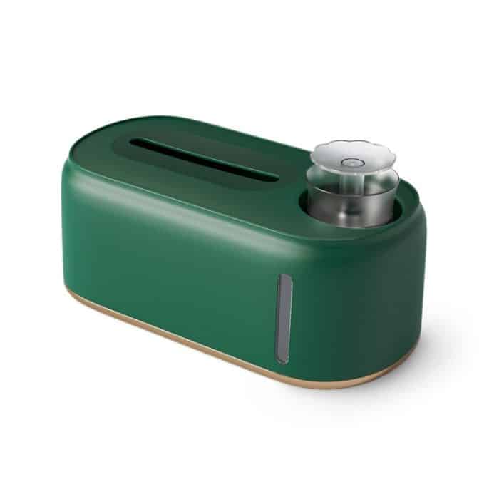 Befeuchtende Taschentuchbox, kreative Nass- und Trocken-Taschentuchbox, Pure White Gray Bottom, Dark green White Bottom, Dark Green Gold Bottom – Bild 2