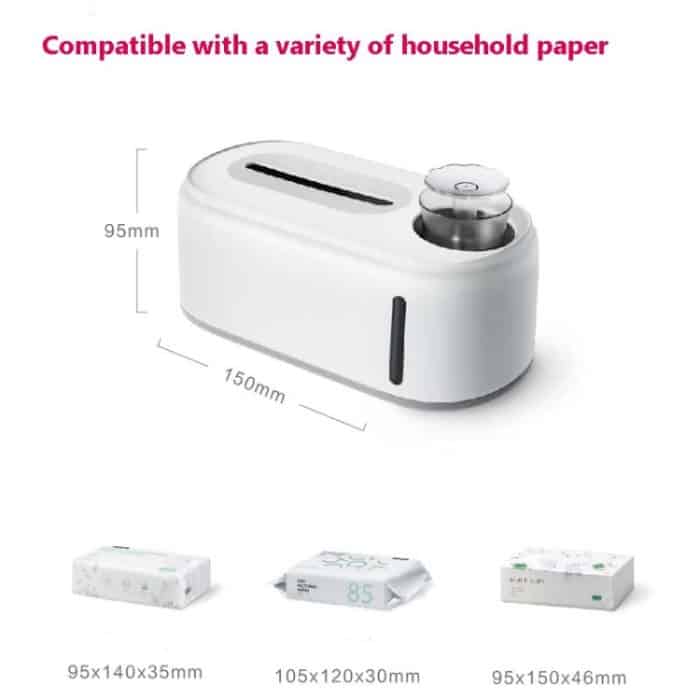 Befeuchtende Taschentuchbox, kreative Nass- und Trocken-Taschentuchbox, Pure White Gray Bottom, Dark green White Bottom, Dark Green Gold Bottom – Bild 7