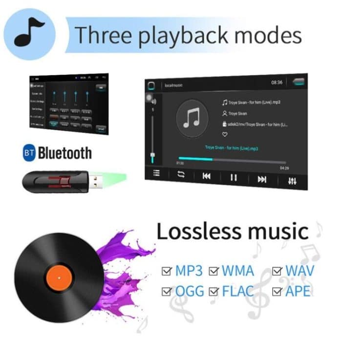 Universal-Maschine, Android-Smart-Navigation, Auto-Navigation, DVD, Rückfahrvideo, integrierte Maschine – Bild 11