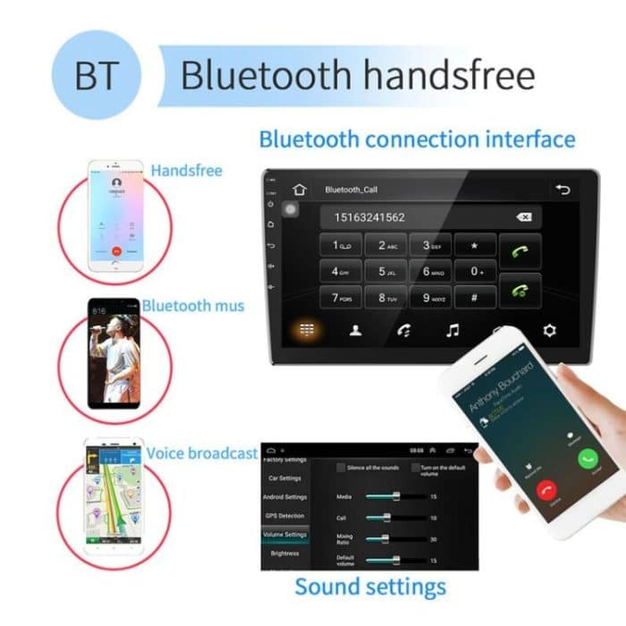 Universal-Maschine, Android-Smart-Navigation, Auto-Navigation, DVD, Rückfahrvideo, integrierte Maschine – Bild 12