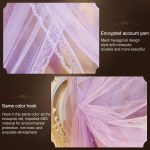 Dreitüriges, bodenstehendes Moskitonetz aus Edelstahl mit Verschlüsselung im Palaststil – Bild 7