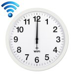Intelligente Netzwerk-automatische Zeitsynchronisation, WLAN-Wanduhr, moderne, minimalistische, leise Wohnzimmeruhr, 12 inch, 14 inch, 16 inch