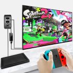 Multifunktionsprojektion und Lade-AC-Adapter-Basis, unterstützt Android/PC/Lite für Switch, Black+US Plug, Black+EU Plug, Black+UK Plug – Bild 10