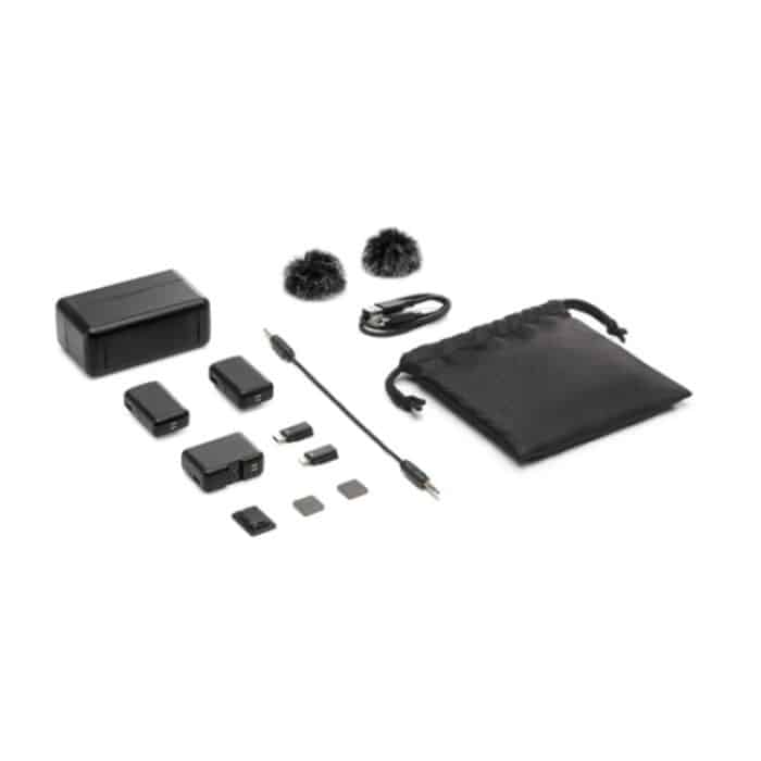 Original DJI Mic, kabellose Übertragung mit OLED-Touchscreen, 2 Transmitters 1 Receiver, 1 Transmitters 1 Receiver – Bild 6