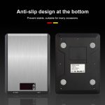 Edelstahl-Küchenwaage, Haushaltsnahrung, elektronische Waage, 5kg/1g, 10kg/1g – Bild 11