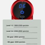 Faszienpistole, Taschen-Elektroschockpistole, Muskelmassagepistole – Bild 2