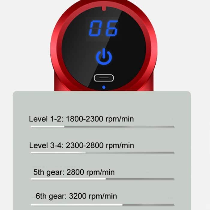 Faszienpistole, Taschen-Elektroschockpistole, Muskelmassagepistole – Bild 2