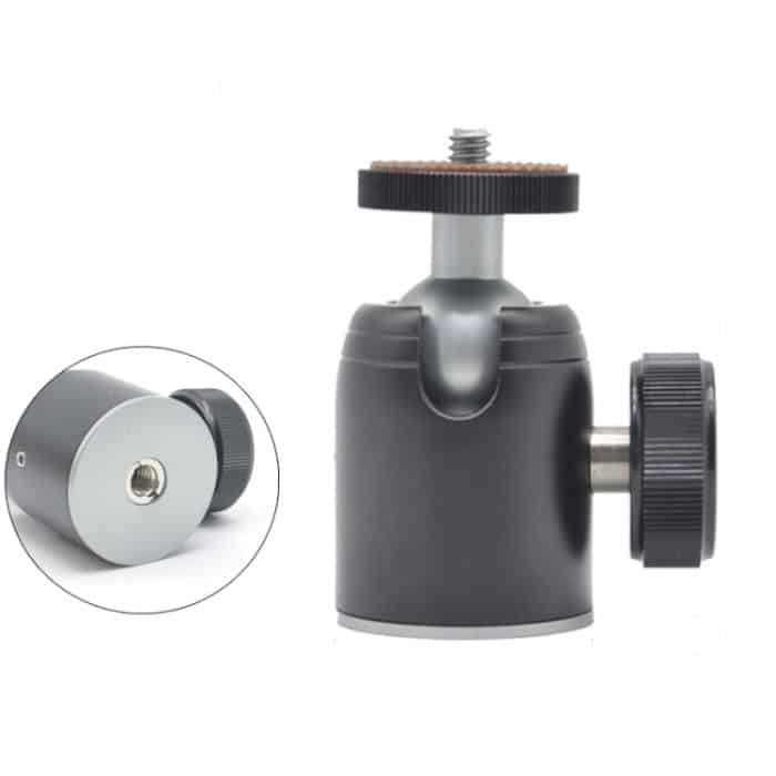 TBD0549710001.jpg Mini-Desktop-Stativ aus Aluminiumlegierung, Mini-Kugelkopf, 360-Grad-Schwenk- und 90-Grad-Neigungsstativ, BH-900, BH-901, BH-902, BH-903, BH-904, BH-905, BH-906, BH-907, BH-908 – Bild 1