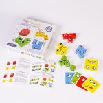 Hölzerner Kinderpuzzle-Herausforderungsstufenspielzeug-Ausdruck-Denken-Trainings-Baustein – Bild 2