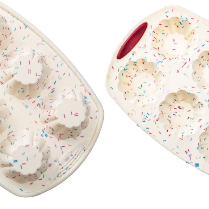 GW20035 DIY Candy Color Cartoon Silikon Kuchen Toast Eisform, 12 Inch Rectangular, 12 Inch Round, 11 Inch Round, 8 Inch Sheep, 8 Inch Bunny, 8 Inch Chicken, 6-hole Muffin Vup, 12 Inch Savarin Cake Mold – Bild 7