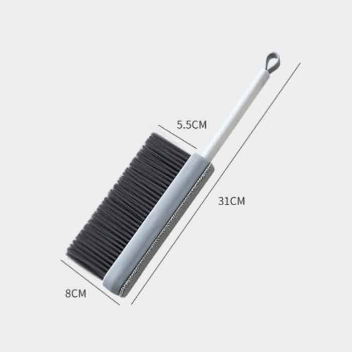 2 Stück einziehbare Bettbürste aus weichem Fell, Sofa-Staubbürste, Rollenklebevorrichtung, 2 PCS Orange, 2 PCS Blue, 2 PCS Green, 2 PCS Gray – Bild 3