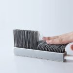 2 Stück einziehbare Bettbürste aus weichem Fell, Sofa-Staubbürste, Rollenklebevorrichtung, 2 PCS Orange, 2 PCS Blue, 2 PCS Green, 2 PCS Gray – Bild 5