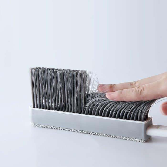 2 Stück einziehbare Bettbürste aus weichem Fell, Sofa-Staubbürste, Rollenklebevorrichtung, 2 PCS Orange, 2 PCS Blue, 2 PCS Green, 2 PCS Gray – Bild 5