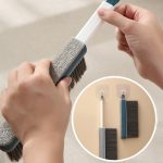 2 Stück einziehbare Bettbürste aus weichem Fell, Sofa-Staubbürste, Rollenklebevorrichtung, 2 PCS Orange, 2 PCS Blue, 2 PCS Green, 2 PCS Gray – Bild 6