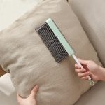 2 Stück einziehbare Bettbürste aus weichem Fell, Sofa-Staubbürste, Rollenklebevorrichtung, 2 PCS Orange, 2 PCS Blue, 2 PCS Green, 2 PCS Gray – Bild 7