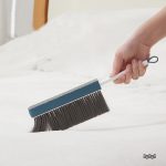 2 Stück einziehbare Bettbürste aus weichem Fell, Sofa-Staubbürste, Rollenklebevorrichtung, 2 PCS Orange, 2 PCS Blue, 2 PCS Green, 2 PCS Gray – Bild 8