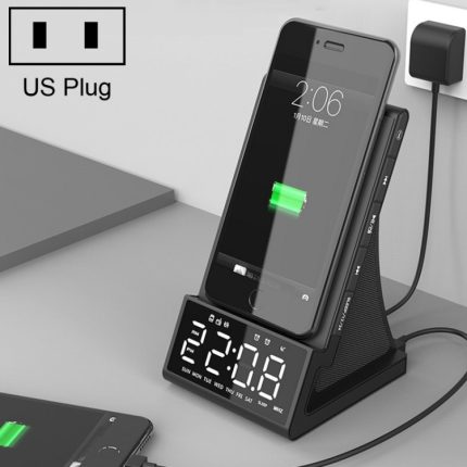 X7 Multifunktionaler kabelloser Bluetooth-Lautsprecher mit Wecker, Radio und Fernbedienung