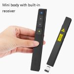 Deli 2,4 GHz Laser-Umblätterstift, wiederaufladbarer Sprachprojektorstift, 2802PL (White), 2802PL (Black), 2802L (White), 2802L (Black) – Bild 5