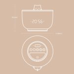 Nachtlicht mit Katzenwecker, 2 W, LED, wiederaufladbar, verstellbar, für Kinder, Schlafzimmer, Nachttischlampe – Bild 3